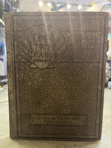 Children's First Reader by Ellen M. Cyr 1903 VTG Hardcover - With Drawings - Picture 1 of 9