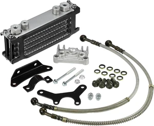 Engine Oil Cooler Kit Universal for Dirt Pit Monkey Bike ATV 50–160CC - Picture 1 of 15