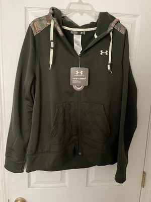 Under Armour Mujer Storm XL Raintree Cremallera Completa Nuevo Con Etiquetas Foto 1 de 4