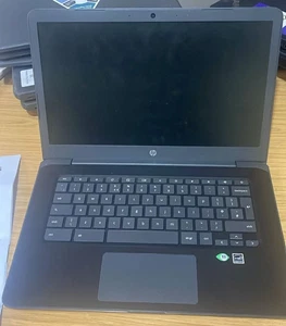 HP Chromebook 14A G5 35.6 cm [14] HD AMD A4 4 GB DDR4-SDRAM 32 GB eMMC Wi-Fi - Picture 1 of 4