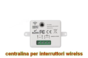 controller centralina x Interruttore Luce senza fili wireless RF 43MHZ, - Foto 1 di 5