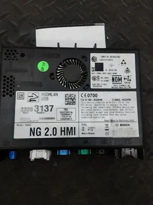 GMC SIERRA1500 2014-2015 MÓDULO DE INTERFAZ HUMANA: 23203137 Foto 1 de 4