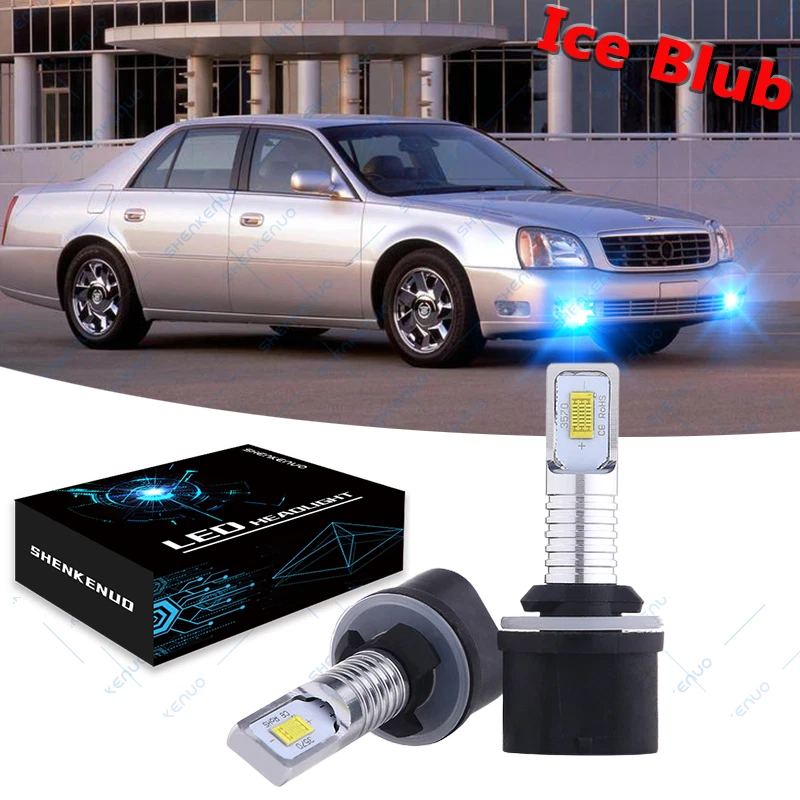8000K Ice Blue 880 899 LED Bulbs Fog Light Lamps For Cadillac DeVille 1998-2005 - Image 1 of 4