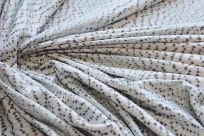 Jersey 3,80€/m²  Interlock, kleingemustert, BIO-Baumwolle KC18 - Bild 1 von 3