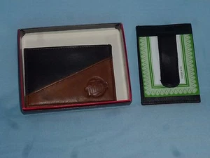 MINNESOTA TWINS Leather Front Pocket Wallet NIB kb - Picture 1 of 6