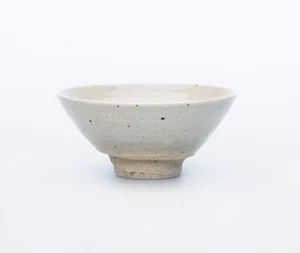 Azmaya Iga Cuenco De Arroz Japonés De Cerámica Con Esmalte Gris-cal - Imagen 1 de 2