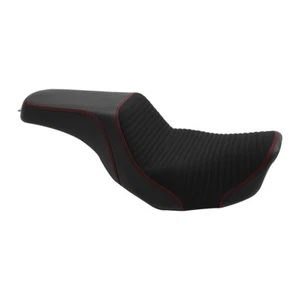 Driver & Passenger Seat Fit For Harley Dyna Wide Glide Low Rider Fat Bob 06-17 - Picture 1 of 10