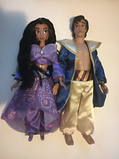Disney Store singing doll set - “A Whole New World” Aladdin and Jasmine 