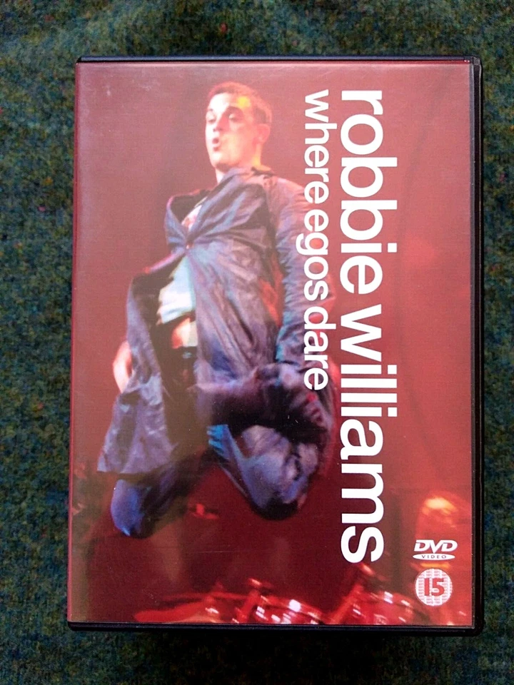 ROBBIE WILLIAMS WHERE EGOS DARE – DVD R-1, LIKE NEW, FREE POST WITHIN AUSTRALIA - Image 1 of 1