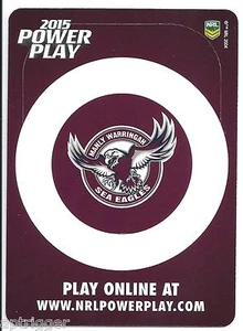 2015 NRL Power Play PHOTO FRAME (PF6) Sea Eagles - Picture 1 of 1