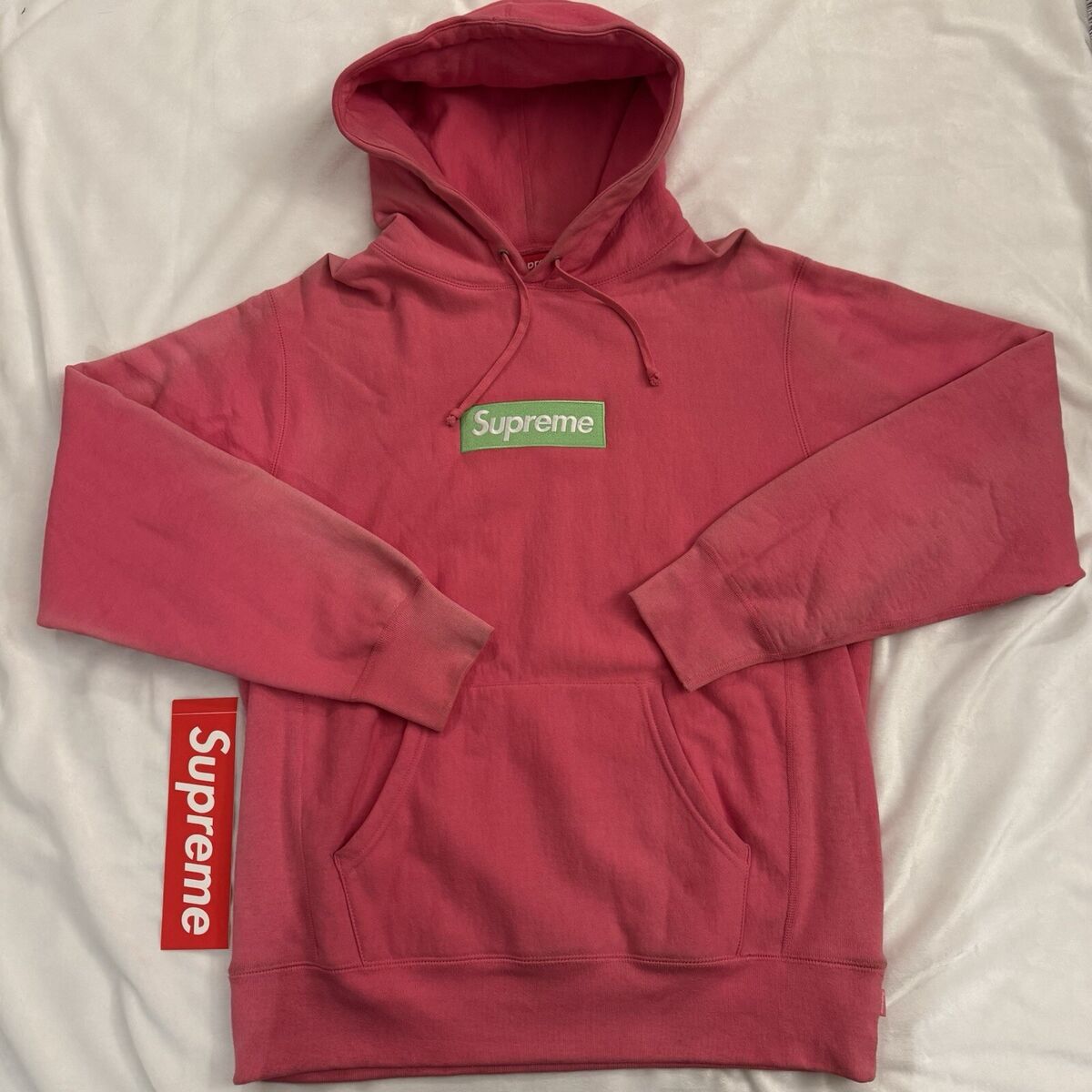 Supreme Pink Fleece Hoodies & Sweatshirts for Men for Sale Supreme Pink Fleece Hoodies & Sweatshirts for Men for Sale