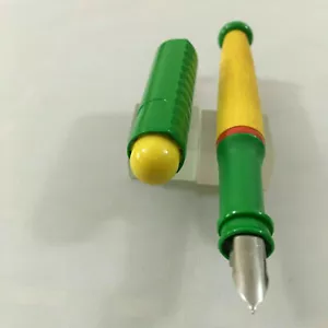 Rotring Primus Yellow Green Wooden design Fountain pen steel A as M Germany New - Picture 1 of 1