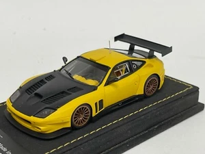 1/43 Tecnomodel Ferrari 575 GTC in mattgelb/schwarz Modell #01/12 - Bild 1 von 11