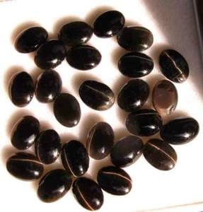 23,5 ct 5,5*7,5 mm 26 Pic Sillimanit Katzenauge natürliche Erde abgebaut unbeheizt oval - Bild 1 von 3