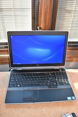 Dell Latitude E6520 Laptop Intel Core i7-2620M 4GB RAM 128GB SSD Windows 7 Pro - Image 1 of 4