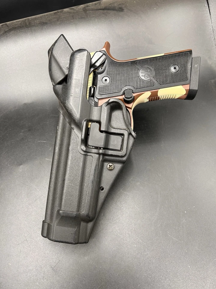 BLACKHAWK L3 SERPA DUTY HOLSTER FOR BERETTA 92xi BLACK - Left Hand - Image 1 of 4