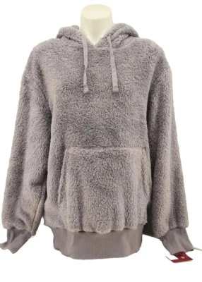 Sudadera con capucha So Cozy Softest Sherpa lila. Talla grande Foto 1 de 4