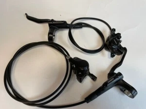 Shimano MT200/201 Hydraulic Disc Brake set Levers, Hoses, & Calipers #201 - Picture 1 of 4