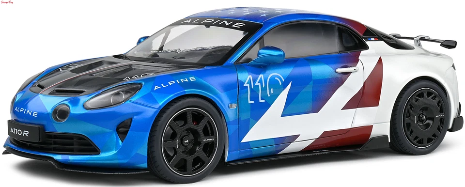 Solido Alpine A110 Radicale azul 2023 escala 1/18 - Imagem 1 de 1