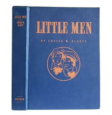 Little Men by Louisa May Alcott Vintage 1940 Children's Classic Decorative Cover Foto 1 de 4