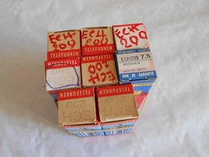vintage valves vacuuum tubes ECH200 x 8 old stock - Picture 1 of 1