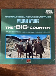 The Big Country 1958 Movie Soundtrack Vinyl LP Jerome Moross Sunset SLS50256 OST - Picture 1 of 4