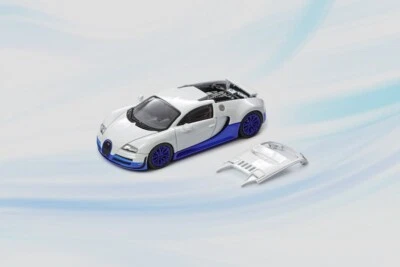 1:64 Mortal Bugatti Veyron Super Sport Diecast Toys Car Models Collection Gifts - Image 1 of 4