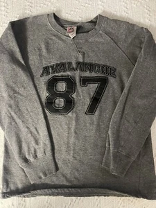 Avalanche Outdoor Sweatshirt Youth Gray Pullover Crewneck 14/16 - Picture 1 of 6
