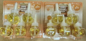 10 Glade Plugins Cookie Caramel Rush Scented Oil Refills Limited Edition 2x5pack - Picture 1 of 3