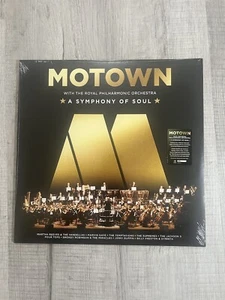 Motown With The Royal Philharmonic Orchestra Gold Colored LP Symphony Of Soul - Picture 1 of 5
