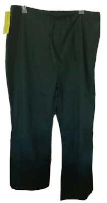 Pantalones Médicos Uniformes Naturales RN Verde Cazador 2 Laterales 2 Bolsillos Traseros Talla 2XL XXL Foto 1 de 4