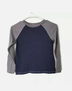 Arizona Boys Shirt Small 8 Blue Long Sleeve Cotton Blend Casual Top Youth - Picture 1 of 4