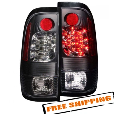 Luces traseras LED transparentes/negras Anzo 311027 para Ford F-250/F-350 Super Duty 99-07 Foto 1 de 4