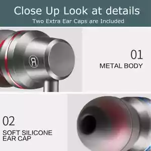 3.5mm HIFI Super Bass Headset In-Ear Earphone Stereo Earbuds Headphone Wired Mic - Picture 1 of 11