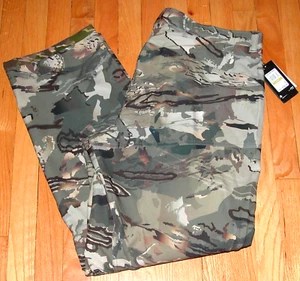 UNDER ARMOUR LOOSE RIDGE REAPER FOREST CAMO PANTS 44/34 - Picture 1 of 3