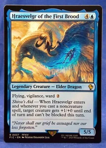 Hraesvelgr of the First Brood - MTG - Commander: Final Fantasy - Top NM - Bild 1 von 2