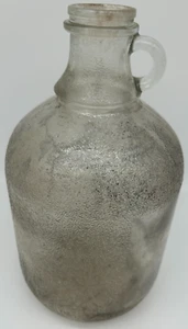 Nesbitt's Soda Fountain Syrup Jug~Vintage~Wide Mouth~Textured Surface - Picture 1 of 8