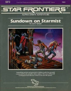 SF3 SUNDOWN ON STARMIST VF! STAR FRONTIERS TSR Adventure Module #7803 Game SciFi - Picture 1 of 2