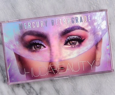Huda Beauty Mercury Retrograde Eyeshadow Palette Make Up 18 shades RRP £58! - Image 1 of 2