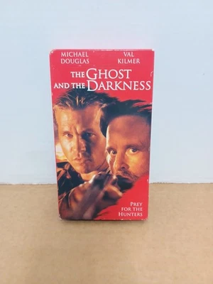 The Ghost and the Darkness (VHS, 1997) Drama Thriller Val Kilmer Michael Douglas - Image 1 of 4