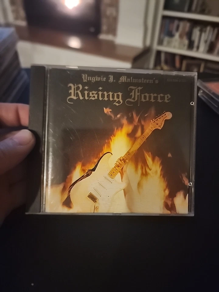 Yngwie J. Malmsteen’s Rising Force CD 1984 Polydor West Germany Pressing  Foto 1 de 4