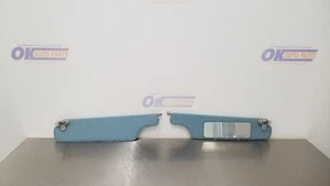 1964 BUICK RIVIERA SUN VISOR SET PAIR BLUE - Picture 1 of 12