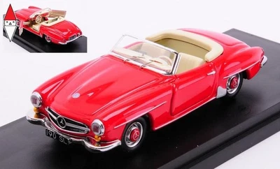 1/43 RIO MERCEDES BENZ SL-CLASS 190SL SPIDER 1955 RED - Immagine 1 di 3