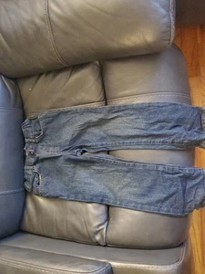 Childrens Place Boys Straight Leg Jeans Size 5 Denim Adjustable Waist Stretch - Picture 1 of 2