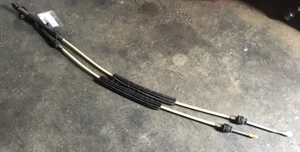 SEAT IBIZA 2002-06 1.4 16V 5 SPEED MANUAL GEAR CABLES 6Q0711265AA 6Q0711266K - Picture 1 of 24