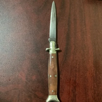 Italian Lock Blade With Beautiful Handle. See Photos - Image 1 of 4