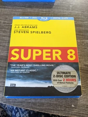 SUPER 8 RATED PG-13 BLUE RAY DVD PREOWNED FREE US SHIP - Image 1 of 3