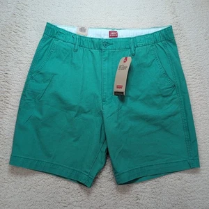 Levi’s XX Chino EZ Shorts Men’s Large Green Stretch Casual NWT - Picture 1 of 9