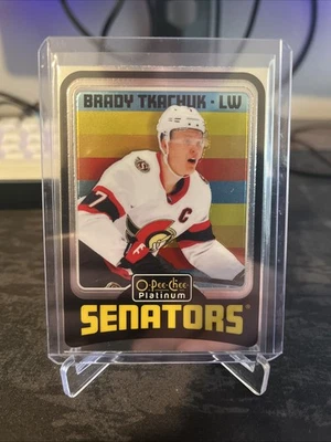 2024-25 Upper Deck OPC Platinum Retro #R28 Brady Tkachuk - Image 1 of 2
