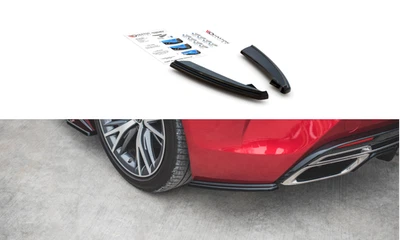 Maxton - Lames De Pare-Chocs Arrière Latérales Lexus LC 500 Noir Brillant - Imagen 1 de 4